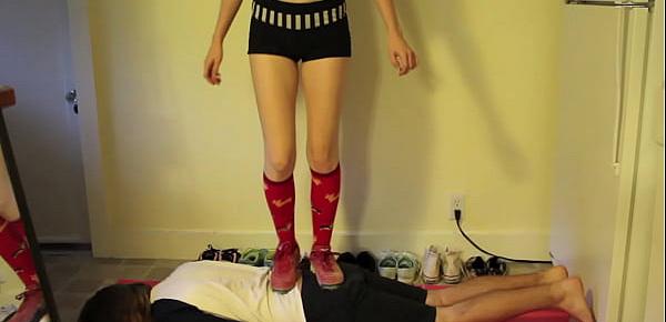  BALLBUSTING! Eric & Chaiyles Now on Clips4Sale! CBT, Trampling, Femdom